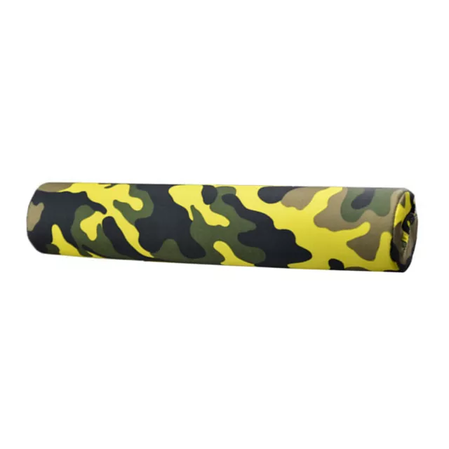 Fitness Weightlifting Barbell Pad Squat Shoulder Pads (Camouflage Yellow) ~ 2