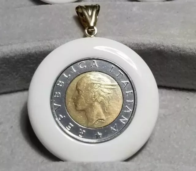 Sterling Silver Ancient Italian Lire Coin Necklace – WP Standard
