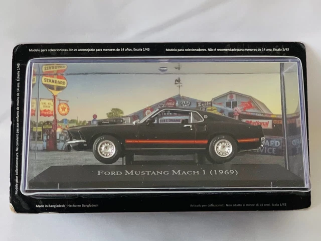 FORD MUSTANG COLLECTION Altaya 1/43 N° 10 Ford Mustang Hardtop (1967) N