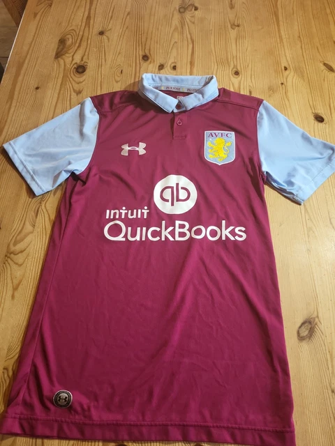 Trikot AVFC, Aston Villa, SM/P 164 PurPose Passion Under Armour Fußball