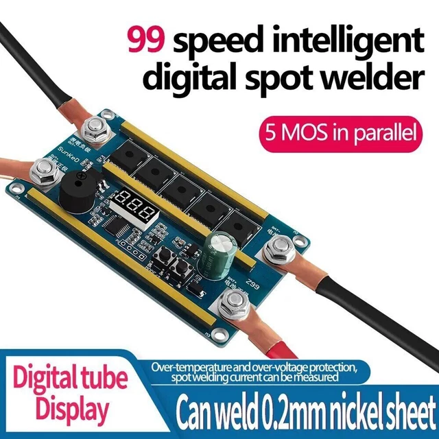 Scheda di controllo punto portatile per saldatura kit per batteria fai da te per saldatura