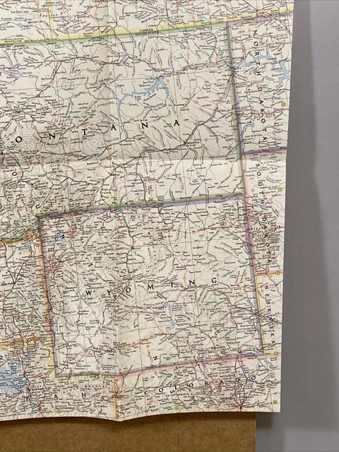 NATIONAL GEOGRAPHIC VINTAGE Atlas - National Geographic Vintage Atlas Wall Map April 1960.webp