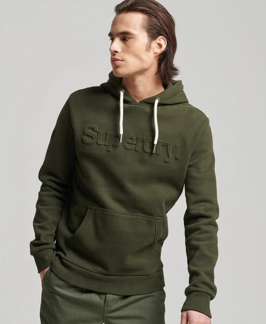 Superdry Uomo Felpa Classica Con Cappuccio Vintage Surplus
