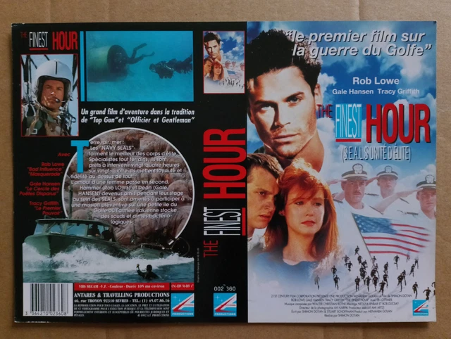 JAQUETTE VHS - The Finest Hour - Vhs Sleeve - Rob Lowe EUR 5,00