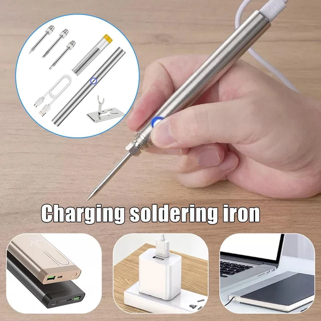 Mini Portable Wireless Charging Welding Tool Soldering Battery Iron X7N4