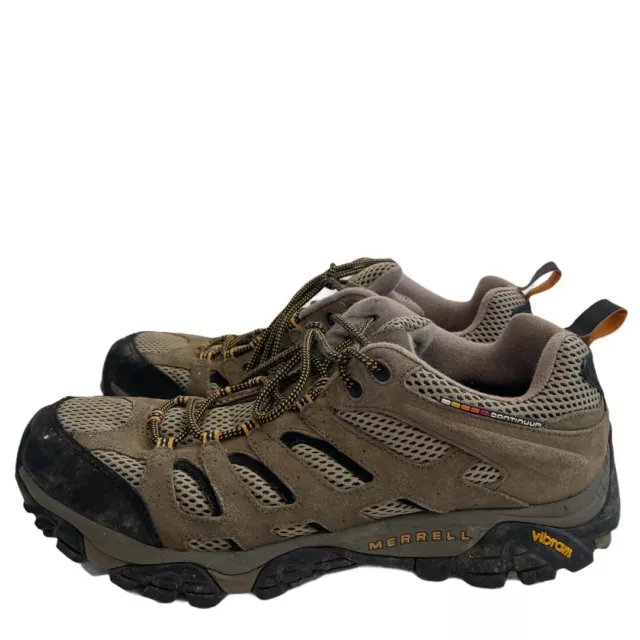 MERRELL WALNUT Hiking Trail Walking Continuum Vibram Soles 13 EUR 32,49 - PicClick FR