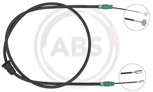 A.B.S. K11191 Cable de freno de mano para CHRYSLER VOYAGER IV (RG, RS)