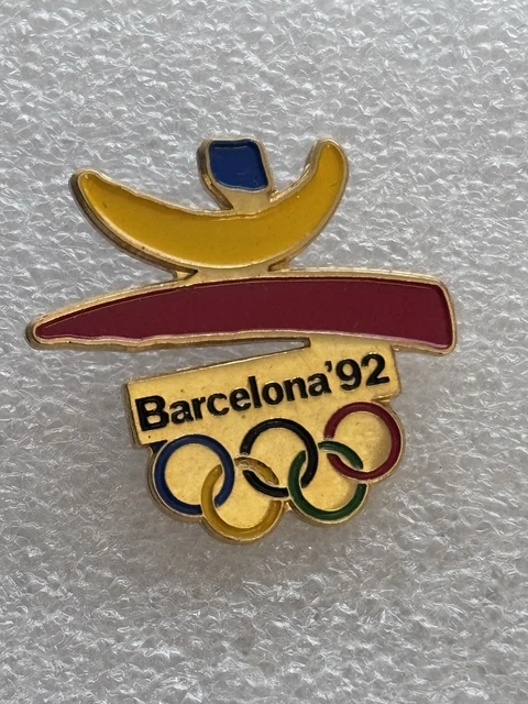Pin's Jeux Olympiques Barcelone 1992 - Édition COJO 92, Signé 1988, Occasion