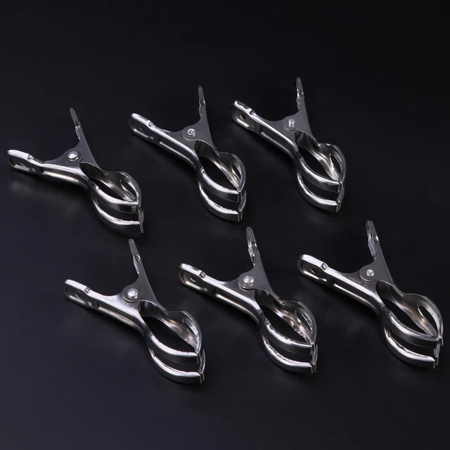 24 Pcs Clip Resistenti Alla Ruggine Pioli Jumbo Metallo Vestiti Di