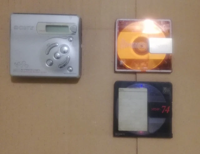 Sony MD Walkman MZ-R501 - Lecteur/enregistreur MiniDisc - Argenté - Pour Pièces