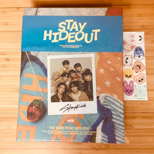 STRAY KIDS OFFICIAL 4th Fanship Welcome Kit Fan Club Limited