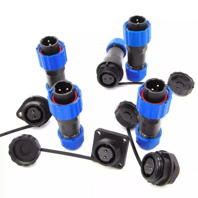 Easy to Install SP17 25Pin Cable Connector Plug And Socket Aviation Waterproof