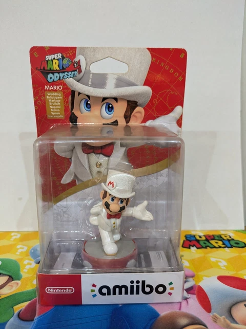 Super Mario Odyssey's Peach Amiibo Puts Mario In A Wedding Dress, Apparently