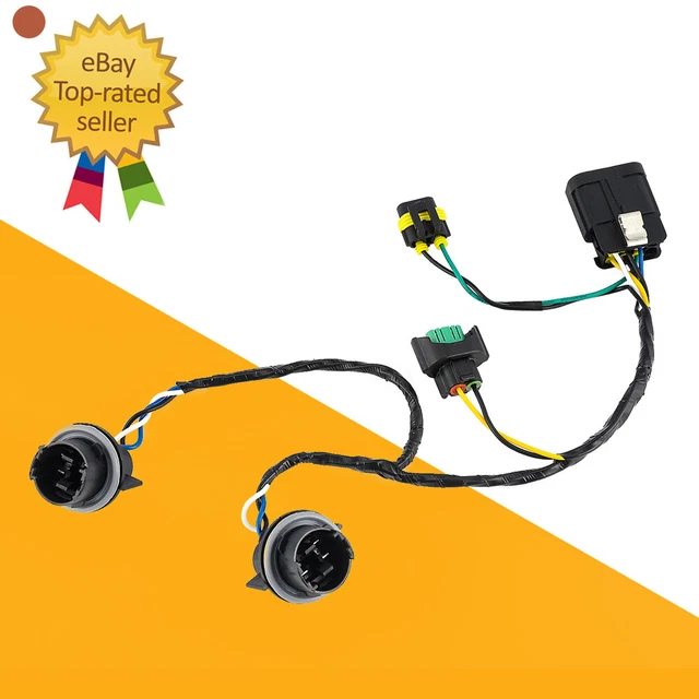 2x Headlight Wiring Harness 25962806 For 2007-2013 Chevrolet Silverado 2500 HD