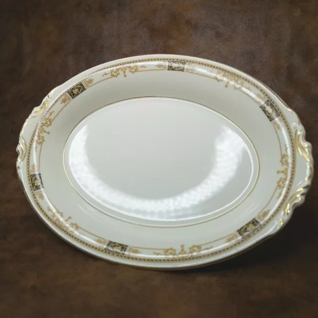 Vintage Syracuse China Old Ivory "Webster" Oval Serving Platter 12 1/4 in