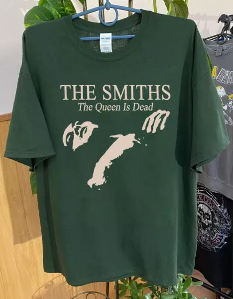 The Smiths Band The Queen Is Dead Green T-shirt AN30806