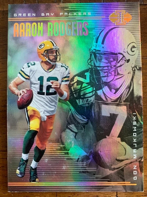 2018 Panini Illusions #77 Aaron Rodgers Don Majkowski