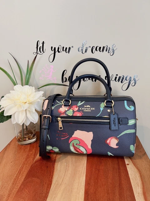 Coach rowan top floral