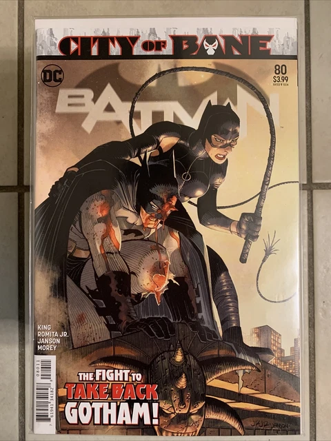 BUY 2 GET 1 FREE: Batman #80 Tom King Catwoman Hush City Of Bane Variant A 2019