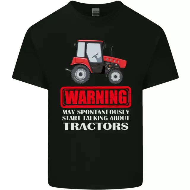 T-shirt top da uomo cotone Talking About Tractors Funny Farmer Farm