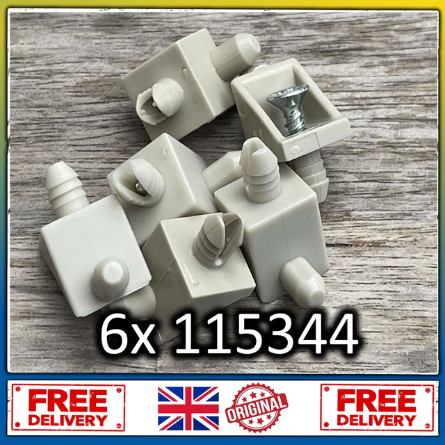 IKEA KOMPLEMENT PAX WARDROBE SHELF SUPPORT PLUGS/PINS X 6 official IKEA