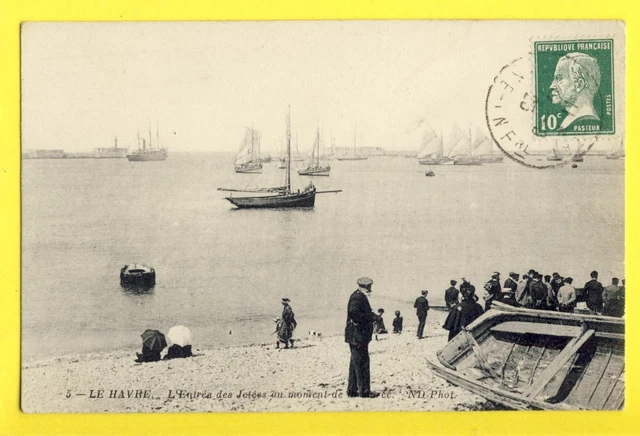 Carte Postale Ancienne Le Havre – Boulevard Maritime, Années 1900