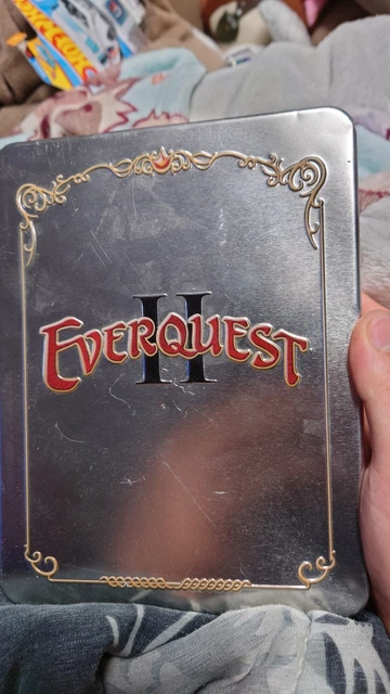 EVERQUEST II 2 Collectors Edition PC Game w/ Coin Cloth Map