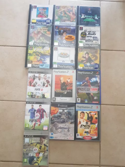 lot jeux vidéos Playstation