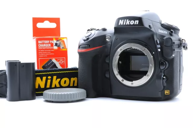 [Excellent+5] Nikon D800E 36.3MP Digital Camera Body 35957 Shots From Japan