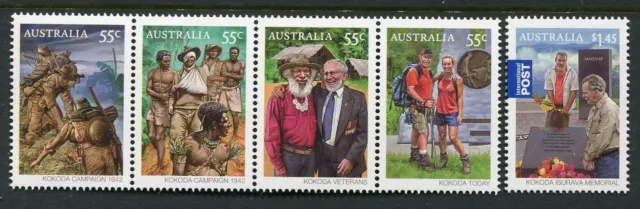 2010 KOKODA Joint Issue With Papua New Guinea -  MUH Complete Set