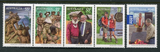2010 KOKODA Joint Issue With Papua New Guinea -  MUH Complete Set
