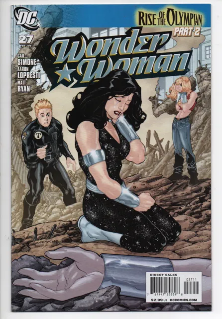 Wonder Woman 27 Rise Of The Olympian Part 2 DC Comic Book 2009 Simone Lopresti