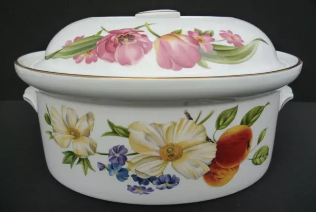 Royal Worcester Pershore Oven to Table - CASSEROLE DISH & LID - 3 Pint - Ex Cond