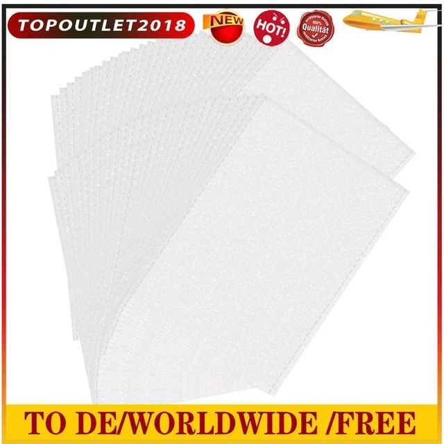 100x Biodegradable Non-woven Seedling Pots Planting Bags Nursery Plant Grow Bags