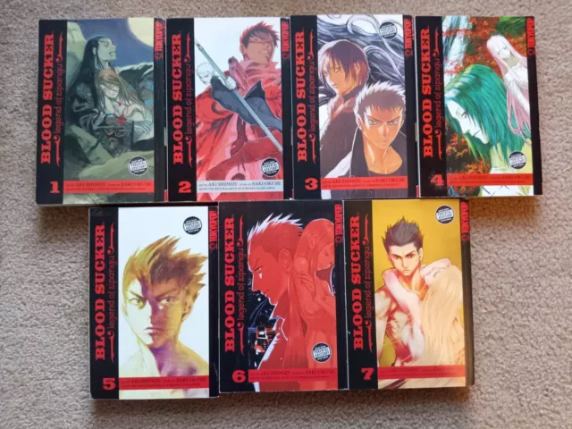 Blood Sucker Manga Complete Set Volumes 1-7