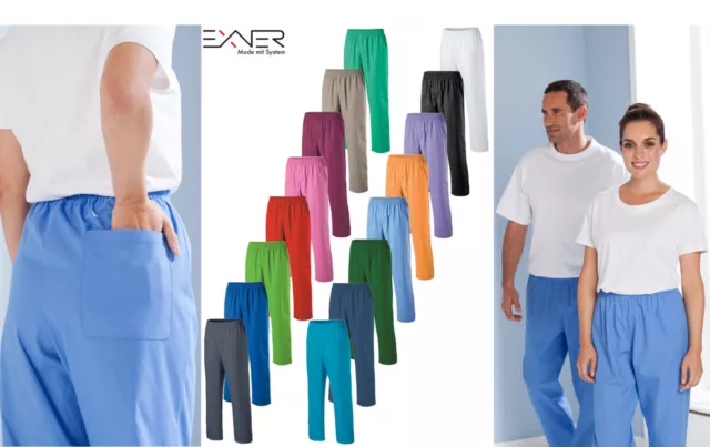 Schlupfhose OP-Hose Arbeitshose Bundhose Pflege Gastro Exner Unisex