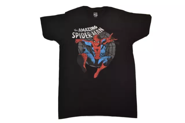 Marvel Comics Mens The Amazing Spider-Man Spiderman Leaping Shirt New M, XL, 2XL