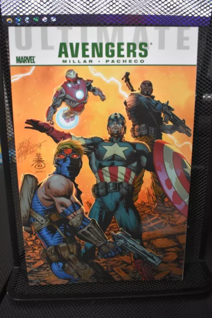 Ultimate Comics Avengers Next Generation Marvel TPB BRAND NEW Cap Iron Man Fury