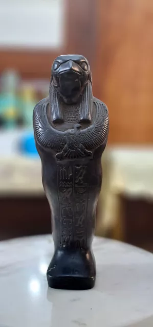 Falcon God Horus Statue from Ancient Egypt , Egyptian God Art Sculpture