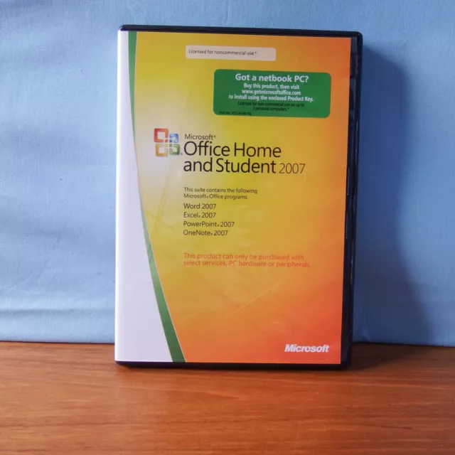 Microsoft Office Home and Student 2007 with product key
