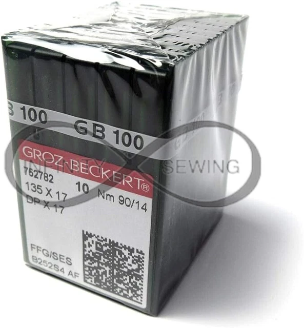 Groz-Beckert 135x17 (DPx17) Walking Foot Sewing Machine Needles - Size 18, 10 Pack For Heavy Fabrics - View #7