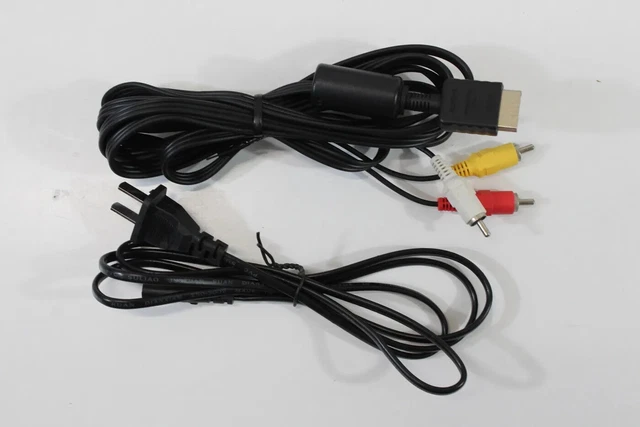 Cavo Componente Ypbpr + RCA Composito Per PlayStation 1/2/3 (PS1/PS2/PS3) – Nero