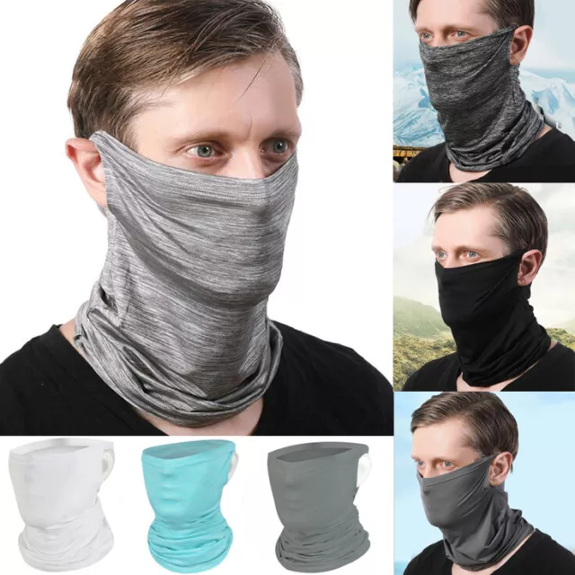 2X Motorcycle Bicycle Bike Ski Cycling Scarf Neck Cover Outdoor Half Face Mask