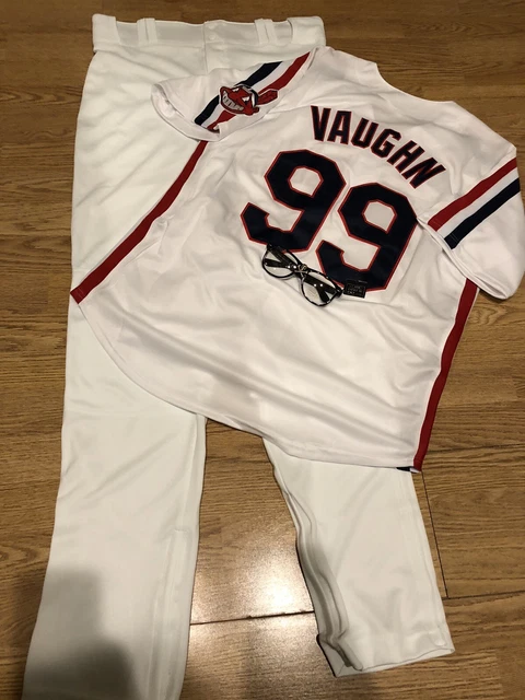 RICK “WILD THING” Vaughn Cleveland Indians Halloween Costume-Shirt,Pants, Glasses $35.95 - PicClick