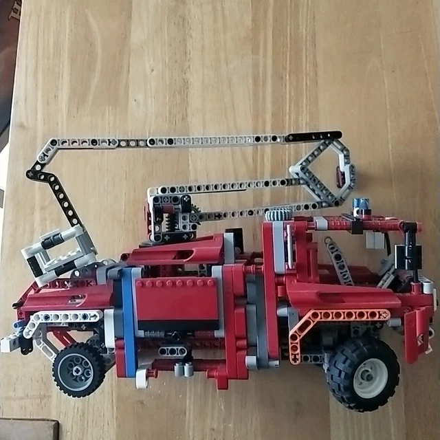 LEGO CITY FIREMAN truck Vintage Fire Ladder Truck Set EUR 48,92 - PicClick FR