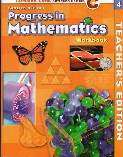 Progress In Mathematics Grade 4 Workbook - Teacher's **Brand New**