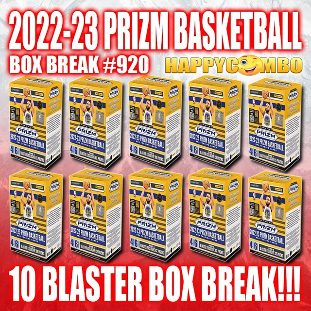 BOSTON CELTICS 202223 PRIZM BASKETBALL 10 BLASTER BOX BREAK 923 4.99