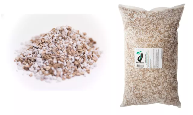 Perlite et Vermiculite TERRALBA 1L, substrat toutes cultures aération rétention