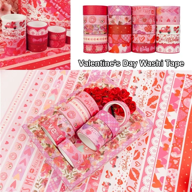 Lettre d'amour/Dessert Papier collant Bande Washi Autocollants décoratifs