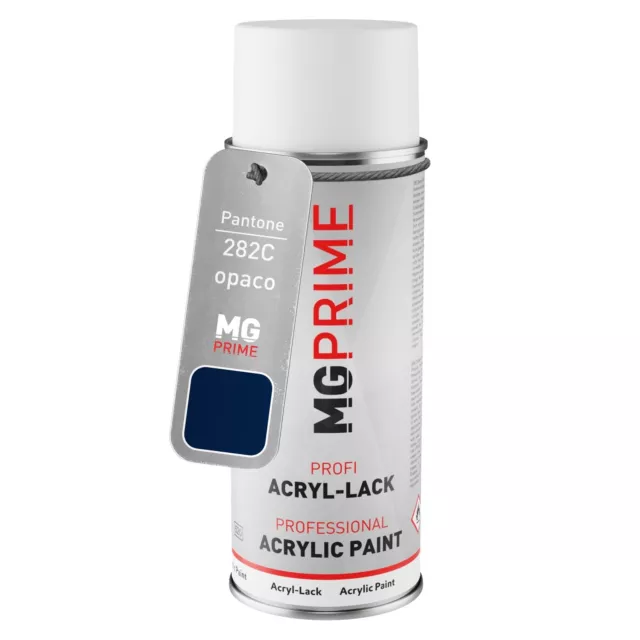 Pantone 282C Blue Bomboletta spray 400 ml opaco asciugatura rapida